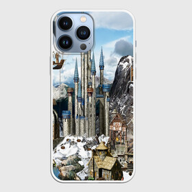 Чехол для iPhone 13 Pro Max с принтом HEROES в Курске,  |  | angel | armor | artwork | creature | dragon | fantasy | fantasy art | game | griffin | heroes | heroes maps | heroes of might and magic | knight | might and magic | sword | warriors | weapon | wings | герои | к