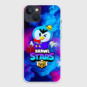 Чехол для iPhone 13 с принтом BRAWL STARS MR.P в Курске,  |  | 8 bit | 8 бит | bibi | brawl stars | crow | el brown | leon | leon shark | max | mr.p | sally leon | shark | stars | virus | werewolf | акула | биби | вирус | ворон | леон | оборотень | пингвин