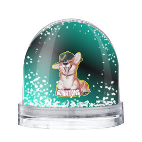 Снежный шар с принтом корги в Курске, Пластик | Изображение внутри шара печатается на глянцевой фотобумаге с двух сторон | вельш корги | видео с животными | корги | пемброк | смешные видео | собака | таффи | щенок