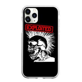 Чехол для iPhone 11 Pro матовый с принтом The Exploited в Курске, Силикон |  | punks | punks not dead | the exploited | панк не сдох | панки | уоти | череп | эксплоитед