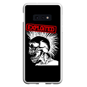 Чехол для Samsung S10E с принтом The Exploited в Курске, Силикон | Область печати: задняя сторона чехла, без боковых панелей | punks | punks not dead | the exploited | панк не сдох | панки | уоти | череп | эксплоитед