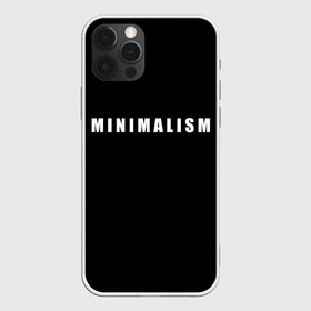 Чехол для iPhone 12 Pro Max с принтом Minimalism в Курске, Силикон |  | Тематика изображения на принте: art | minimalism | style | арт | без дизайна | буквы | иностранная | искусство | минимализм | надпись | прикольная | символ | стиль | шрифт