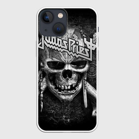 Чехол для iPhone 13 mini с принтом Judas Priest в Курске,  |  | breaking the law | judas priest | live | painkiller | гленн типтон | грув | метал | роб хэлфорд | рок | тим оуэнс | хард | хеви