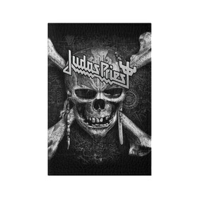 Обложка для паспорта матовая кожа с принтом Judas Priest в Курске, натуральная матовая кожа | размер 19,3 х 13,7 см; прозрачные пластиковые крепления | breaking the law | judas priest | live | painkiller | гленн типтон | грув | метал | роб хэлфорд | рок | тим оуэнс | хард | хеви