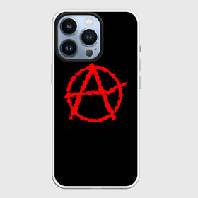 Чехол для iPhone 13 Pro с принтом Анархия в Курске,  |  | art | rock | sons of anarchy | анархия | арт | группа | егор летов | логотип | музыка | панк | панк рок | прикольная | рок | свобода | хаос