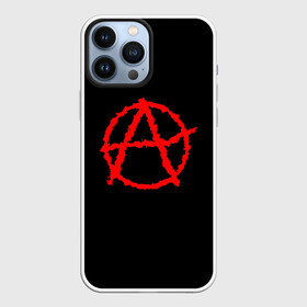 Чехол для iPhone 13 Pro Max с принтом Анархия в Курске,  |  | art | rock | sons of anarchy | анархия | арт | группа | егор летов | логотип | музыка | панк | панк рок | прикольная | рок | свобода | хаос