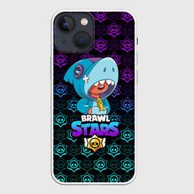 Чехол для iPhone 13 mini с принтом Brawl stars leon shark. в Курске,  |  | bea | bib | brawl stars | crow | el brown | leon | max | nita | sally leon | shark | акула | биа | биби | бравл старс | ворон | игра | леон | макс | нита | оборотень | салли леон | сэлли леон | шарк | эл браун