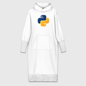 Платье удлиненное хлопок с принтом Python в Курске,  |  | code | codes | pyhton | код | коды | питон | программирование | язык программирования