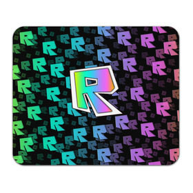 Коврик для мышки прямоугольный с принтом ROBLOX в Курске, натуральный каучук | размер 230 х 185 мм; запечатка лицевой стороны | roblox | игра | компьютерная игра | логотип | онлайн | онлайн игра | роблакс | роблокс