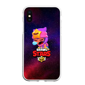 Чехол для iPhone XS Max матовый с принтом BRAWL STARS SANDY в Курске, Силикон | Область печати: задняя сторона чехла, без боковых панелей | 8 bit | 8 бит | bibi | brawl stars | crow | el brown | leon | leon shark | max | mr.p | sally leon | sandy | shark | stars | tara | virus | werewolf | акула | биби | вирус | ворон | леон | оборотень | пингвин