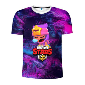 Мужская футболка 3D спортивная с принтом BRAWL STARS SANDY в Курске, 100% полиэстер с улучшенными характеристиками | приталенный силуэт, круглая горловина, широкие плечи, сужается к линии бедра | 8 bit | 8 бит | bibi | brawl stars | crow | el brown | leon | leon shark | max | mr.p | sally leon | sandy | shark | stars | tara | virus | werewolf | акула | биби | вирус | ворон | леон | оборотень | пингвин