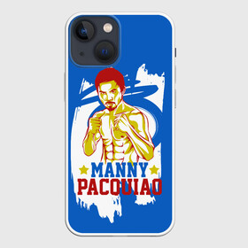 Чехол для iPhone 13 mini с принтом Manny Pacquiao в Курске,  |  | manny pacquiao | pac man | pacquiao | бокс | мэнни пакьяо | пакьяо