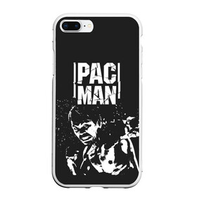 Чехол для iPhone 7Plus/8 Plus матовый с принтом Pac Man в Курске, Силикон | Область печати: задняя сторона чехла, без боковых панелей | Тематика изображения на принте: manny pacquiao | pac man | pacquiao | бокс | мэнни пакьяо | пакьяо