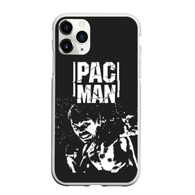 Чехол для iPhone 11 Pro Max матовый с принтом Pac Man в Курске, Силикон |  | Тематика изображения на принте: manny pacquiao | pac man | pacquiao | бокс | мэнни пакьяо | пакьяо