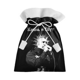 Подарочный 3D мешок с принтом Король и Шут + Анархия (спина) в Курске, 100% полиэстер | Размер: 29*39 см | Тематика изображения на принте: punk | rock | киш | король | король и шут | михаил горшенев | панки | рок | русский рок | шут