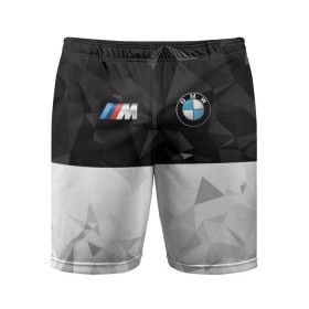 Мужские шорты спортивные с принтом BMW M SPORT в Курске,  |  | 