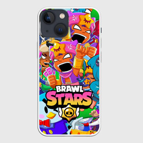 Чехол для iPhone 13 mini с принтом BRAWL STARS SANDY в Курске,  |  | 8 bit | 8 бит | bibi | brawl stars | crow | el brown | leon | leon shark | max | mr.p | sally leon | shark | stars | virus | werewolf | акула | биби | вирус | ворон | леон | оборотень | пингвин