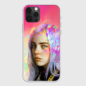 Чехол для iPhone 12 Pro Max с принтом РАДУЖНЫЙ ОГОНЬ в Курске, Силикон |  | bad guy | billie eilish | music | ocean eyes | pop | билли айлиш | билли эйлиш | девушка | музыка