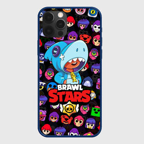 Чехол для iPhone 12 Pro с принтом BRAWL STARS LEON SHARK в Курске, силикон | область печати: задняя сторона чехла, без боковых панелей | 8 bit | 8 бит | bibi | brawl stars | crow | el brown | leon | leon shark | max | mr.p | sally leon | shark | stars | virus | werewolf | акула | биби | вирус | ворон | леон | оборотень | пингвин