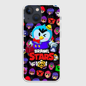 Чехол для iPhone 13 mini с принтом BRAWL STARS  MR.P в Курске,  |  | 8 bit | 8 бит | bibi | brawl stars | crow | el brown | leon | leon shark | max | mr.p | sally leon | shark | stars | virus | werewolf | акула | биби | вирус | ворон | леон | оборотень | пингвин