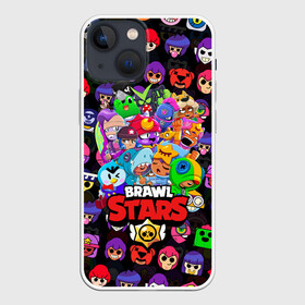 Чехол для iPhone 13 mini с принтом BRAWL STARS в Курске,  |  | 8 bit | 8 бит | bibi | brawl stars | crow | el brown | leon | leon shark | max | mr.p | sally leon | shark | stars | virus | werewolf | акула | биби | вирус | ворон | леон | оборотень | пингвин