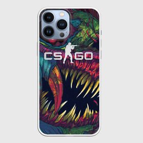 Чехол для iPhone 13 Pro Max с принтом CS GO   Hyper Beast | Cкоростной зверь в Курске,  |  | counter | cs | go | hyper beast | strike | ак | бист | гипер | го | зубы | игровая | игроку | игроману | контер | крутая | крутой | кс | нож | страйк | хайпер бист | хипер | чудовище