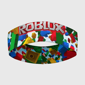 Повязка на голову 3D с принтом Roblox Cubes в Курске,  |  | game | game roblox | logo roblox | online game | r | roblox | игра | игра роблокс | лого | лого роблокс | логотип | надпись | онлайн игра | онлайн игра роблокс | роблокс