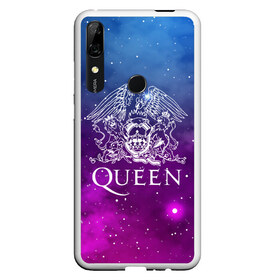 Чехол для Honor P Smart Z с принтом QUEEN в Курске, Силикон | Область печати: задняя сторона чехла, без боковых панелей | queen | rock | брайан мэи | группа queen | группа квин | джон дикон | квин | королева | король | роджер тейлор | рок | фредди меркьюри