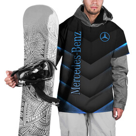 Накидка на куртку 3D с принтом Mercedes-Benz в Курске, 100% полиэстер |  | amg | benz | cars | drive | mercedes | supercars | амг | бенц | гелендваген | гонки | мерин | мерс | мерседес | обзор | скорость | форма