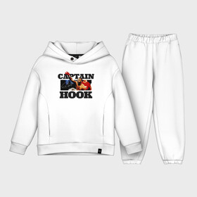 Детский костюм хлопок Oversize с принтом Captain Hook в Курске,  |  | Тематика изображения на принте: captain hook | roy jones | roy levesta jones | бокс | капитан хук | рой джонс