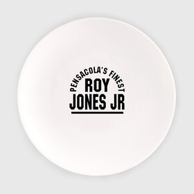 Тарелка с принтом Roy Jones Jr. в Курске, фарфор | диаметр - 210 мм
диаметр для нанесения принта - 120 мм | captain hook | roy jones | roy levesta jones | бокс | капитан хук | рой джонс