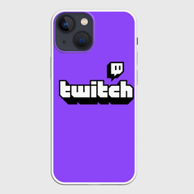 Чехол для iPhone 13 mini с принтом Twitch в Курске,  |  | twich | twitch | twitch logo | twitch tv | твитч | твитч тв | твич | твич тв