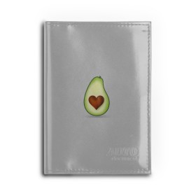 Обложка для автодокументов с принтом Авокадо сердечко в Курске, натуральная кожа |  размер 19,9*13 см; внутри 4 больших “конверта” для документов и один маленький отдел — туда идеально встанут права | авокадо | авокадо с сердечком | авокадо сердечко | авокадо сердце | авокадо эмоции | сердечко | четыре | четыре авокадо