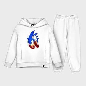 Детский костюм хлопок Oversize с принтом соник в Курске,  |  | sega | sonic | sonic boom | sonic movie | sonic the hedgehog | соник | соник бум | соник бум блейз | соник бум карусель | соник в кино | эггман