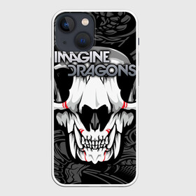 Чехол для iPhone 13 mini с принтом Imagine Dragons в Курске,  |  | Тематика изображения на принте: alternative | believer | demons | dragons | imagines | imagining | interscope | kid | korner | radioactive | records | альтернативный рок | имеджин драгонс | инди | поп | электроник