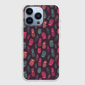 Чехол для iPhone 13 Pro с принтом Ананасовый экспресс в Курске,  |  | ананас | ананасы | арт | паттерн | фрукты. ягоды