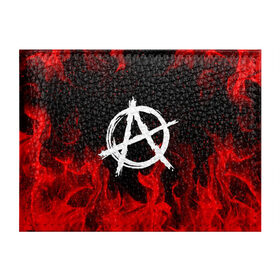 Обложка для студенческого билета с принтом АНАРХИЯ в Курске, натуральная кожа | Размер: 11*8 см; Печать на всей внешней стороне | Тематика изображения на принте: anarchy | riot | rock | анархия | бунт | знаки | музыка | панки | рок | символ