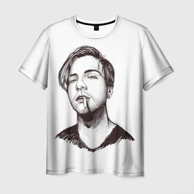 Мужская футболка 3D с принтом Pyrokinesis  в Курске, 100% полиэфир | прямой крой, круглый вырез горловины, длина до линии бедер | pyrokinesis | пирокинезис | пирокинесис | реп | хип хоп