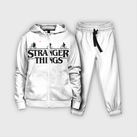 Детский костюм 3D с принтом STRANGER THINGS в Курске,  |  | netflix | stranger things | trend | арт | герой | загадочные события | кино | лого | надпись | наука | нетфликс | очень странные дела | парню | персонаж | прикольная | ребенку | сериал | тренд | фантастика