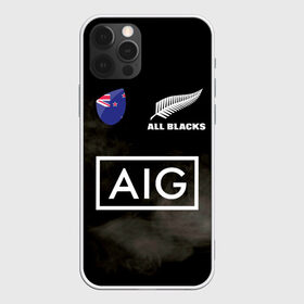 Чехол для iPhone 12 Pro Max с принтом ALL BLACKS в Курске, Силикон |  | all blacks | new zealandd | rugby | новая зеландия | олл блэкс | регби | хака