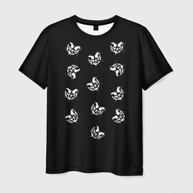 Мужская футболка 3D с принтом Pyrokinesis в Курске, 100% полиэфир | прямой крой, круглый вырез горловины, длина до линии бедер | Тематика изображения на принте: pyrokinesis | андрей | русский рэп | рэп | хип хоп