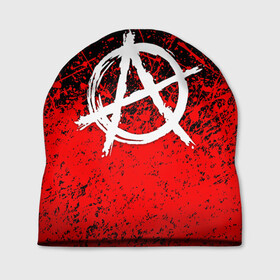 Шапка 3D с принтом АНАРХИЯ в Курске, 100% полиэстер | универсальный размер, печать по всей поверхности изделия | anarchy | riot | rock | анархия | бунт | знаки | музыка | панки | рок | символ