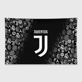 Флаг-баннер с принтом JUVENTUS в Курске, 100% полиэстер | размер 67 х 109 см, плотность ткани — 95 г/м2; по краям флага есть четыре люверса для крепления | cr7 | fc juventus | football | juve | juventus | ronaldo | sport | роналдо | спорт | футбол | ювентус