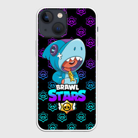 Чехол для iPhone 13 mini с принтом Brawl stars leon shark. в Курске,  |  | bea | bib | brawl stars | crow | el brown | leon | max | nita | sally leon | shark | акула | биа | биби | бравл старс | ворон | игра | леон | макс | нита | оборотень | салли леон | сэлли леон | шарк | эл браун