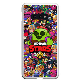 Чехол для Samsung S10E с принтом BRAWL STARSSPIKE в Курске, Силикон | Область печати: задняя сторона чехла, без боковых панелей | bibi | brawl stars | brock | bull | crow | dinomike | el primo | leon | mobile game | nita | poko | ricochet | stars | tara | бравл старс | ворон | леон | мобильные игры