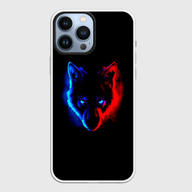 Чехол для iPhone 13 Pro Max с принтом Волк в Курске,  |  | animal | art | dog | fire | wolf | арт | взгляд | волк | волки | глаза | голова | животное | животные | зверь | лес | огонь | охота | охотник | парню | прикольная | природа | серый | собака | хищник