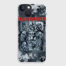Чехол для iPhone 13 mini с принтом Iron Maiden в Курске,  |  | 80s | hardrock | heavy | iron | maiden | metal | pop | steve harris | the final frontier | uk | айрон | группа | железная дева | метал | мэйден | хеви