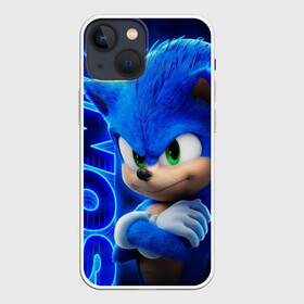 Чехол для iPhone 13 mini с принтом SONIC в Курске,  |  | hedgehog | metal sonic | silver | silver the hedgehog | sonic | sonic boom | sonic the hedgehog | еж | ёж сонник | ежик | игры | кино | соник | соник в кино | фильм