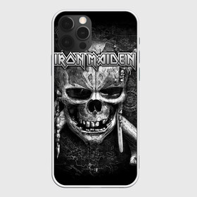 Чехол для iPhone 12 Pro с принтом IRON MAIDEN | АЙРОН МАЙДЕН в Курске, силикон | область печати: задняя сторона чехла, без боковых панелей | Тематика изображения на принте: 80s | hardrock | heavy | iron | maiden | metal | pop | steve harris | the final frontier | uk | айрон | бас | британия | брюс дикинсон | гитара | группа | железная дева | метал | мэйден | нико макбрэйн | рок | стив харрис | хеви