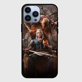 Чехол для iPhone 13 Pro Max с принтом КРОВЬ И ВЕДЬМАК в Курске,  |  | gerald | geralt | henry cavill | netflix | the witcher | wild hunt | witcher | wolf | ведьмак | ведьмак сериал | волк | генри кавилл | геральд | дикая охота | нетфликс | нэтфликс